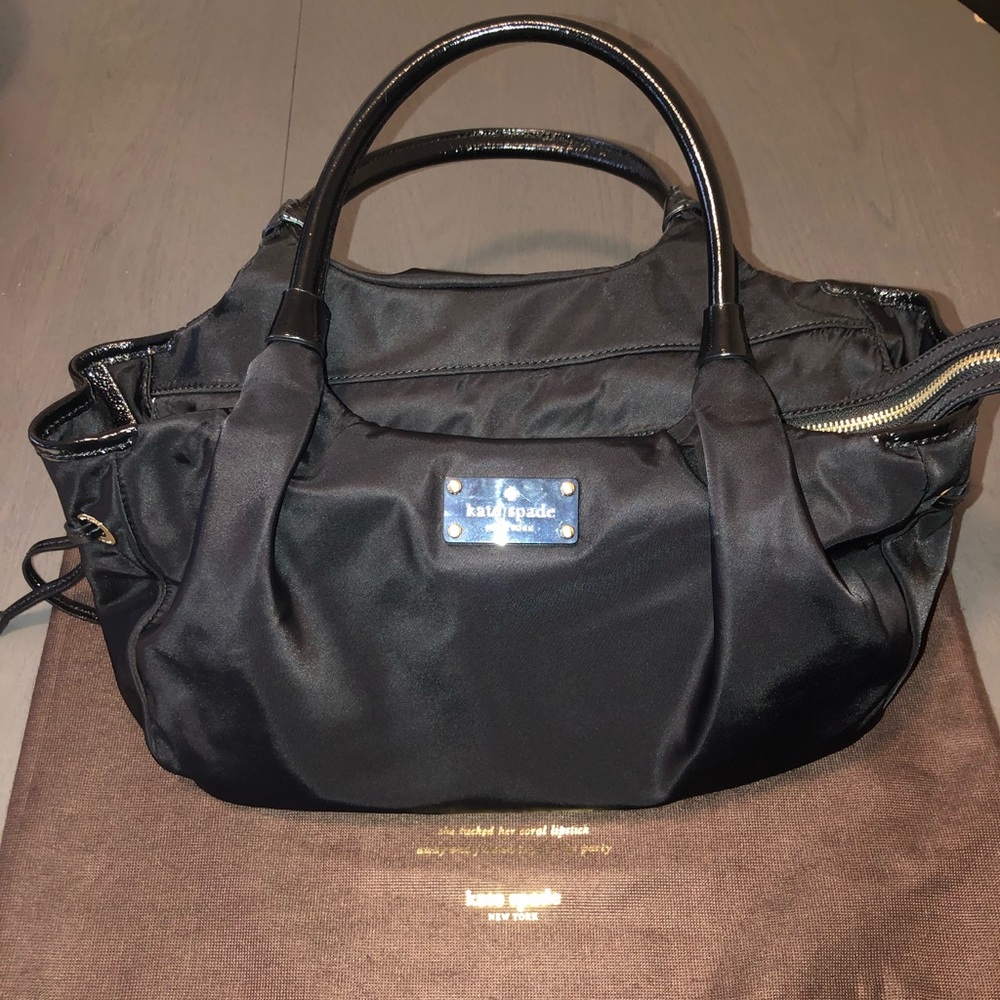 NWT Kate Spade “Stevie” Nylon Satchel